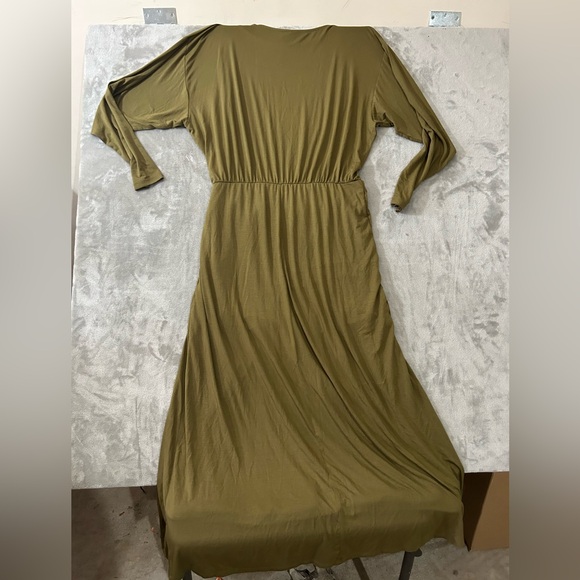 Free people alyssa long sleeve wrap maxi dress - Picture 9 of 12